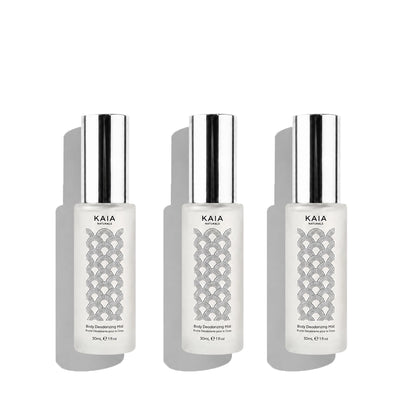 Kaia Naturals Body Refresh Scent Trio all three scents in travel size 30ml